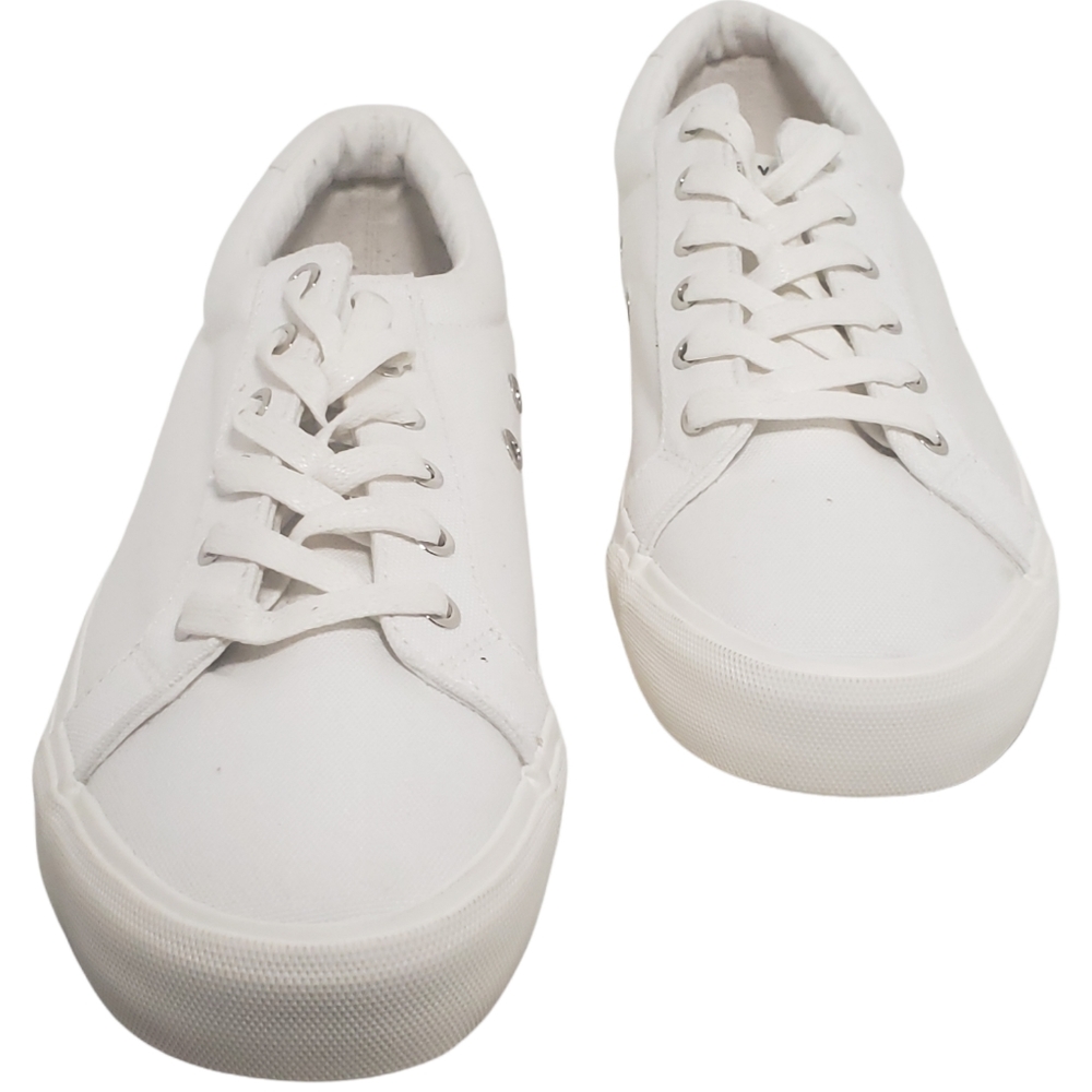 New Republic Ellroy Canvas Sneakers White Size 9.5 NEW - Picture 4 of 12